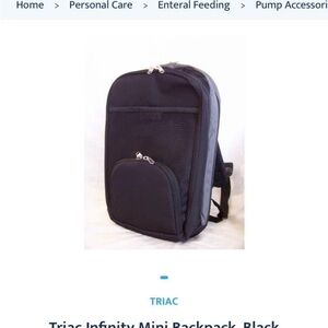 Track Infinity Mini Medical Backpack - Black